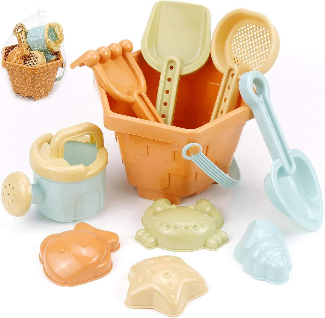 Compact Sand Toy Set – Beach & Sandbox Kit (Space-Saving, BPA-Free)