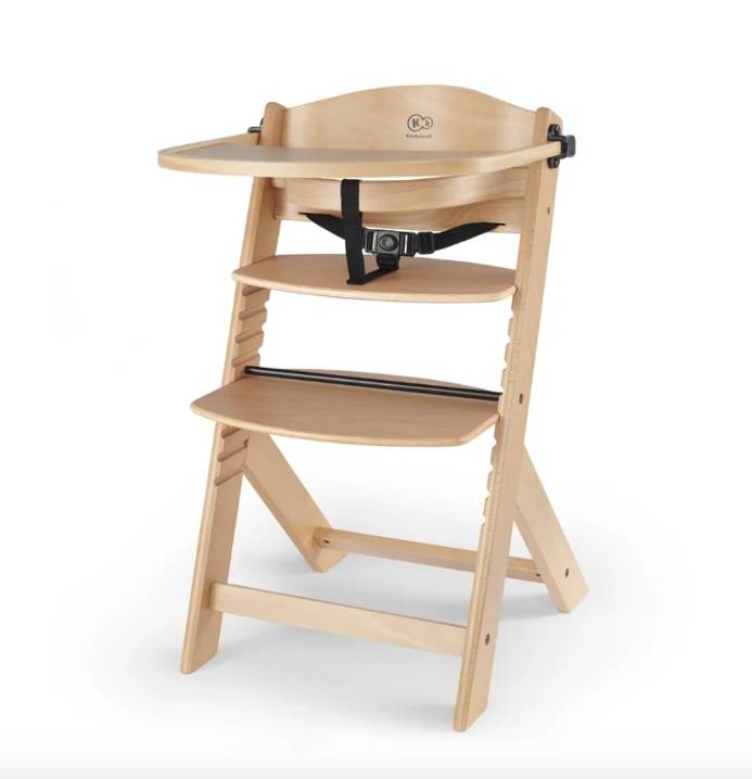 Adjustable Wooden High Chair 
