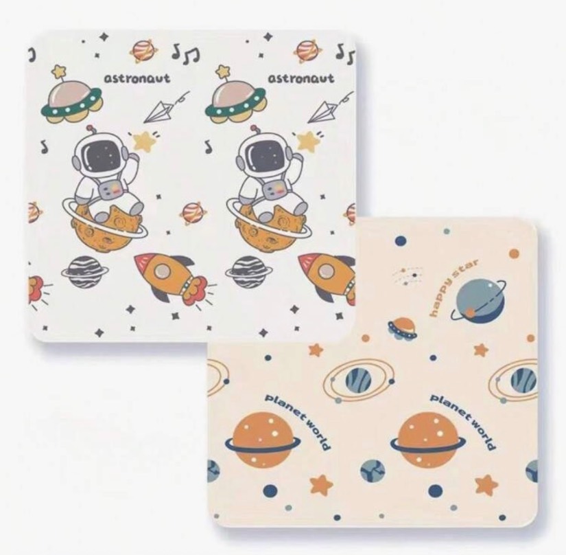 Portable baby play mat