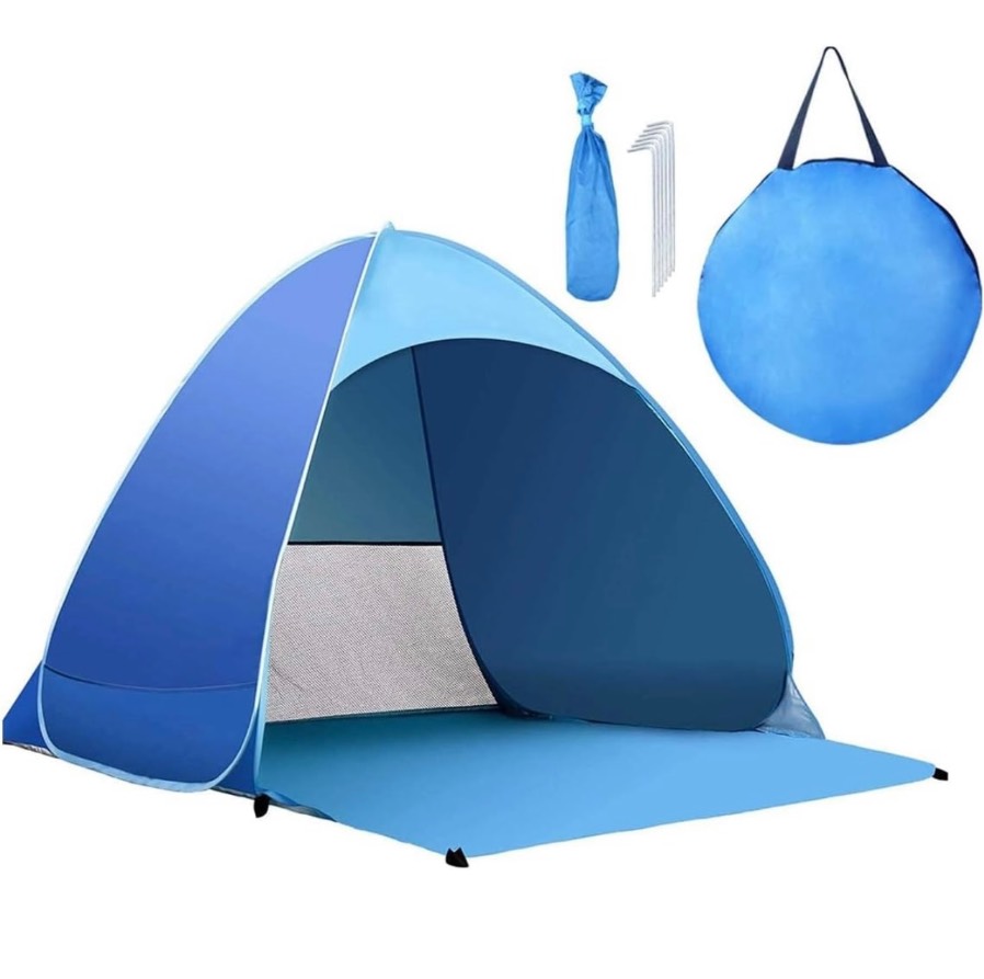 Beach Tent with UV Protection, Automatic Pop-up