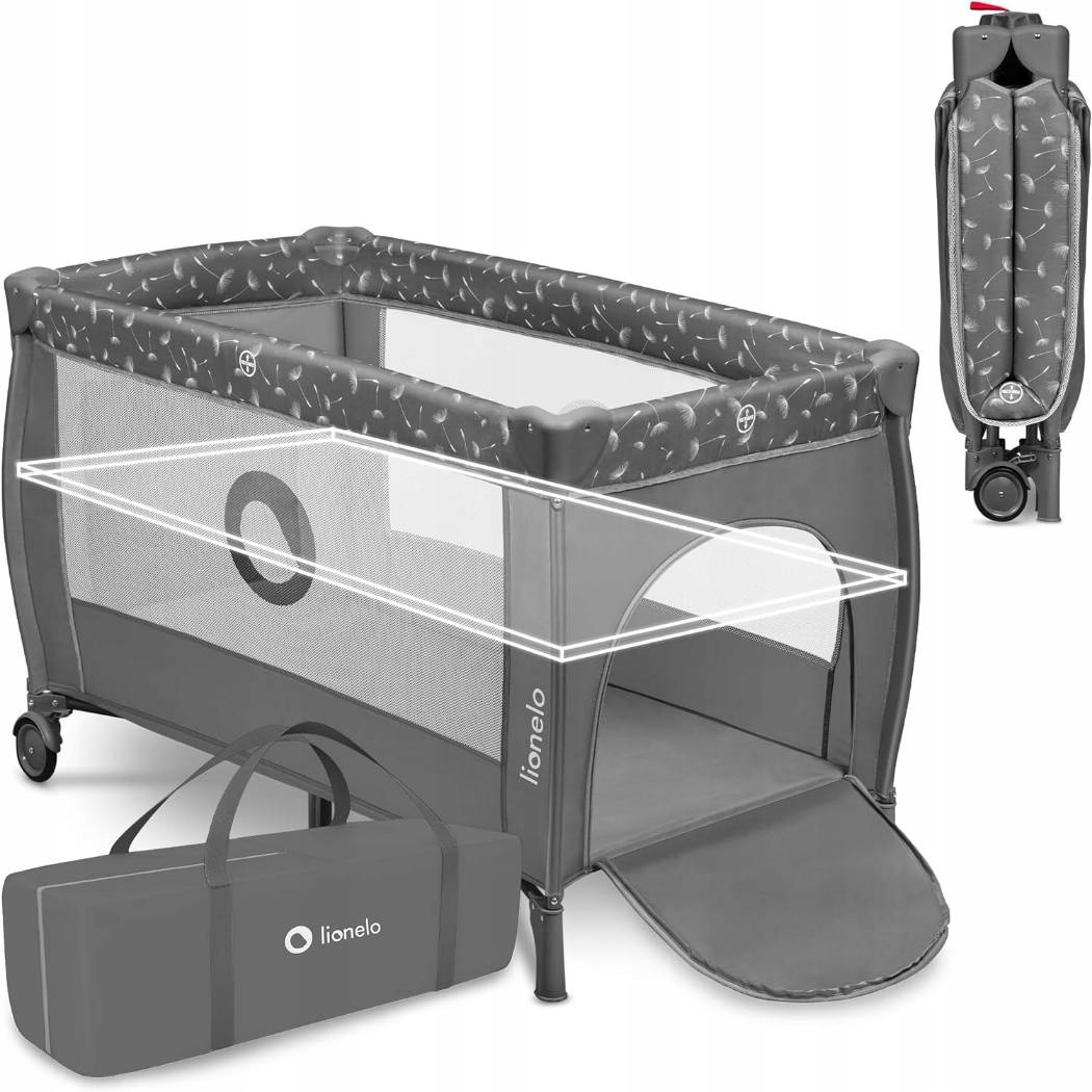 Lionelo Stefi Plus Travel Cot / up to 15 kg