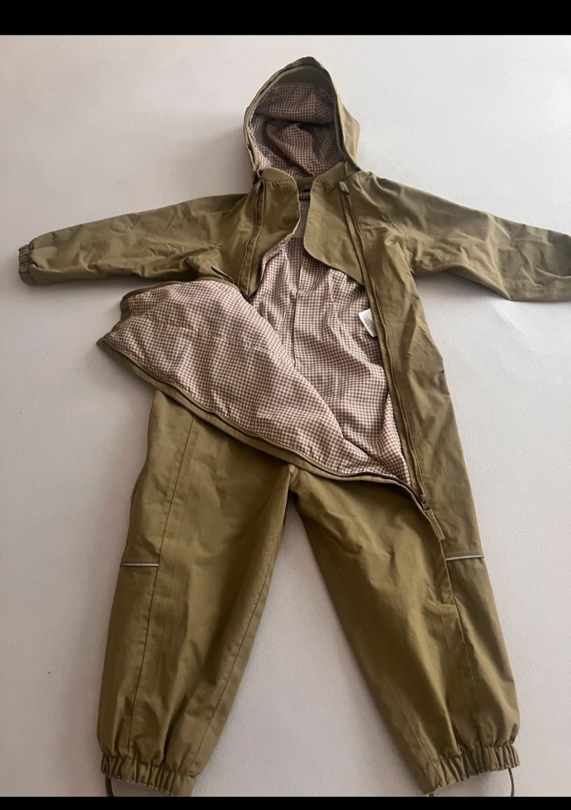 Rain suit Armygreen Wheat 