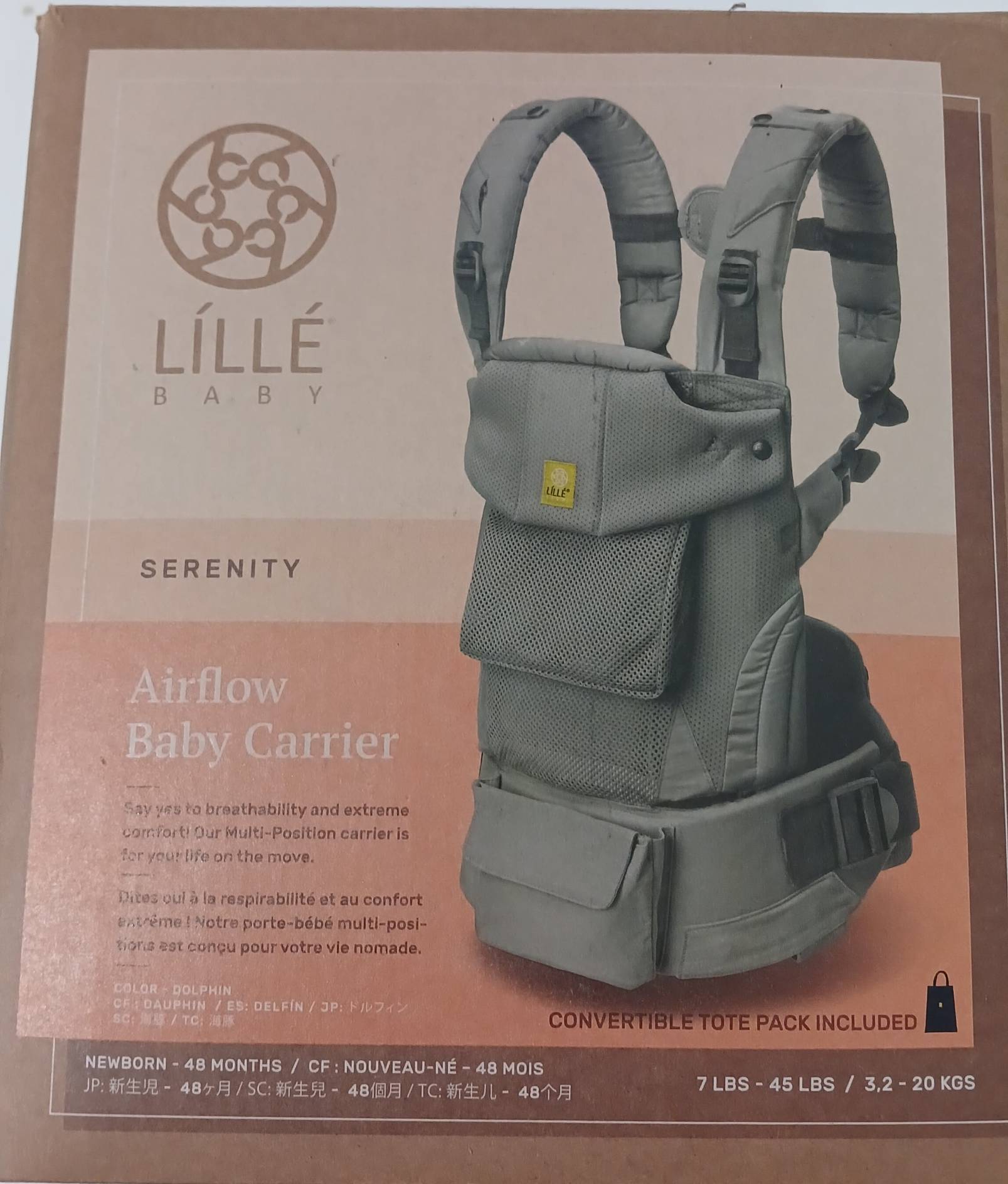 Lillébaby serenity airflow carrier 