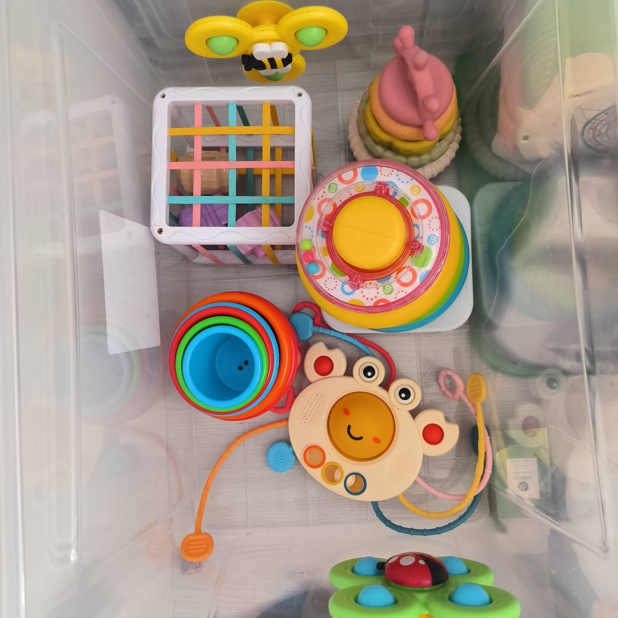 Montessori toy assortment