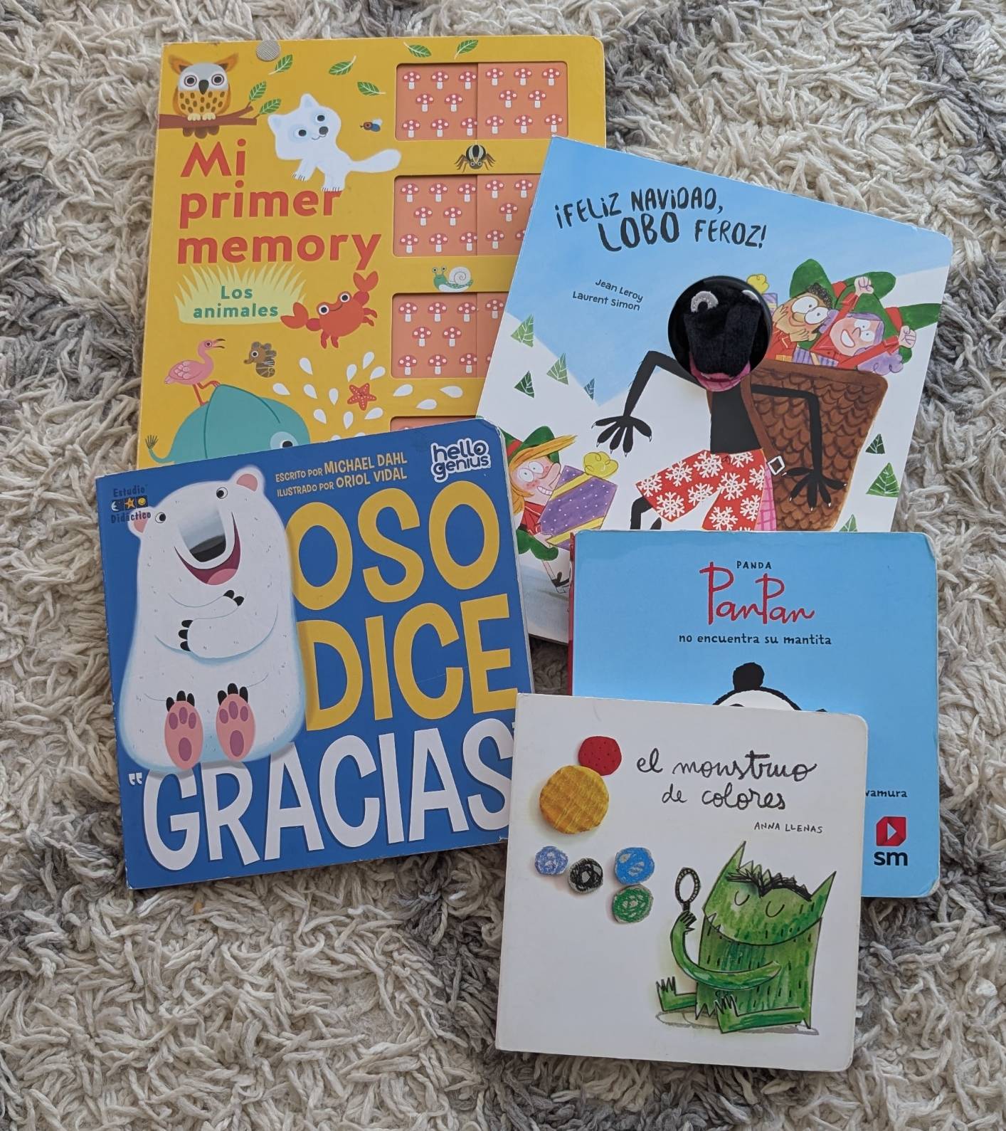 Toddlers books in Spanish