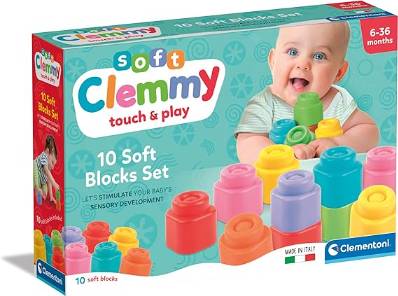 Clementoni - Soft Clemmy Building Bricks