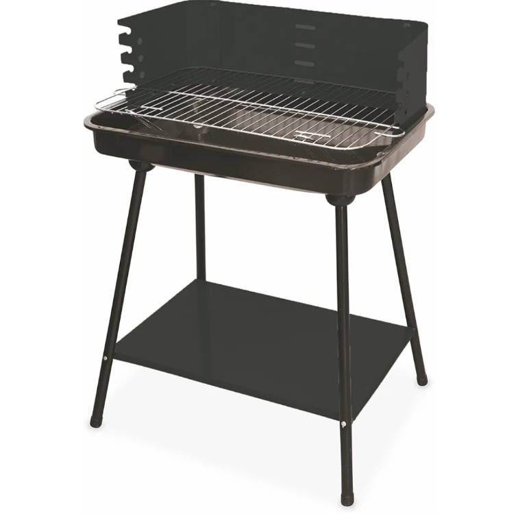 Portable barbecue set 