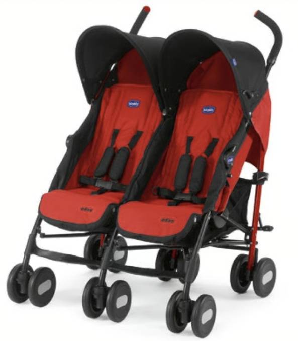 Chicco twin stroller