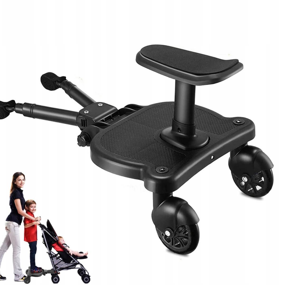 Stroller seat attachment for toddler