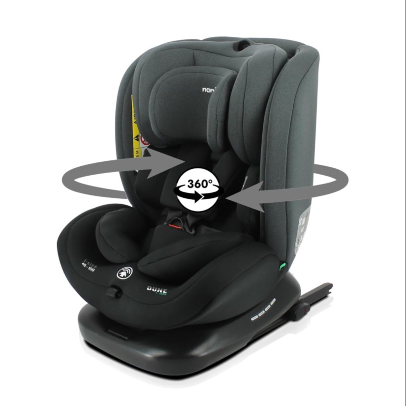 Dune 360° Swivel Car Seat with Isofix (0-12 Years)