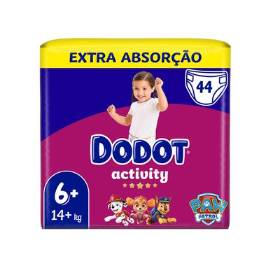 Baby Diapers T6+ (14 kg+) – Maximum Absorption & Flexible Fit for Active Toddlers (44 pcs)