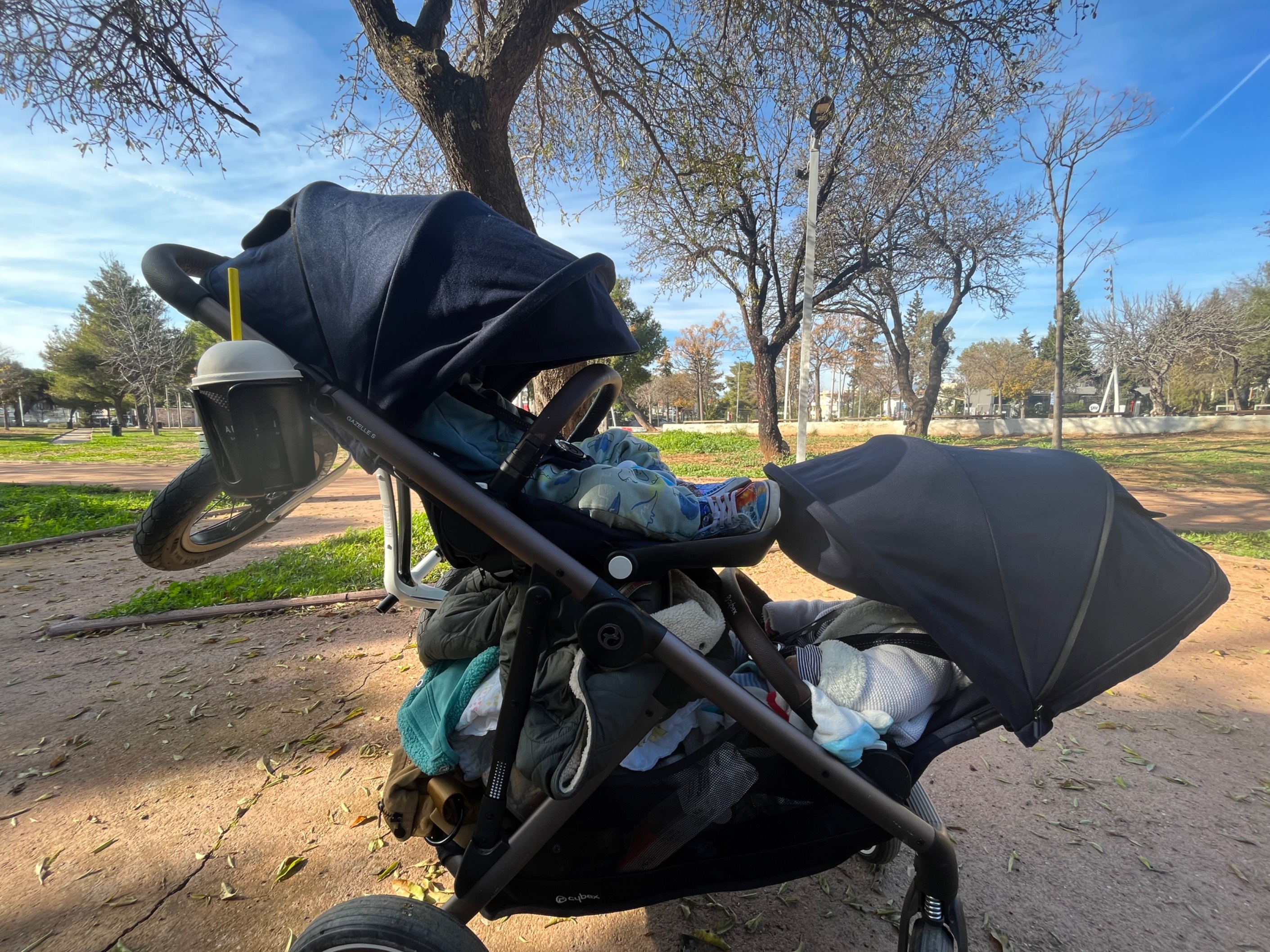Double Stroller Cybex Gazelle s 