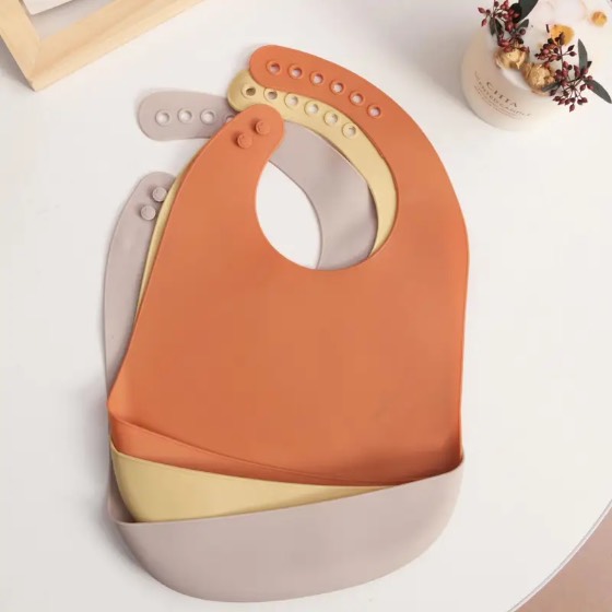 Food Grade Silicone Baby Bibs