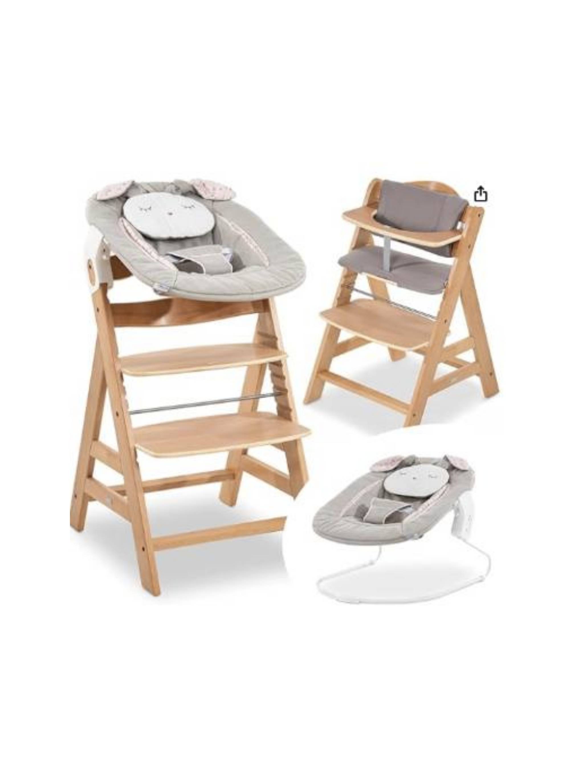 Hauck Alpha Plus Baby Highchair with Hammock