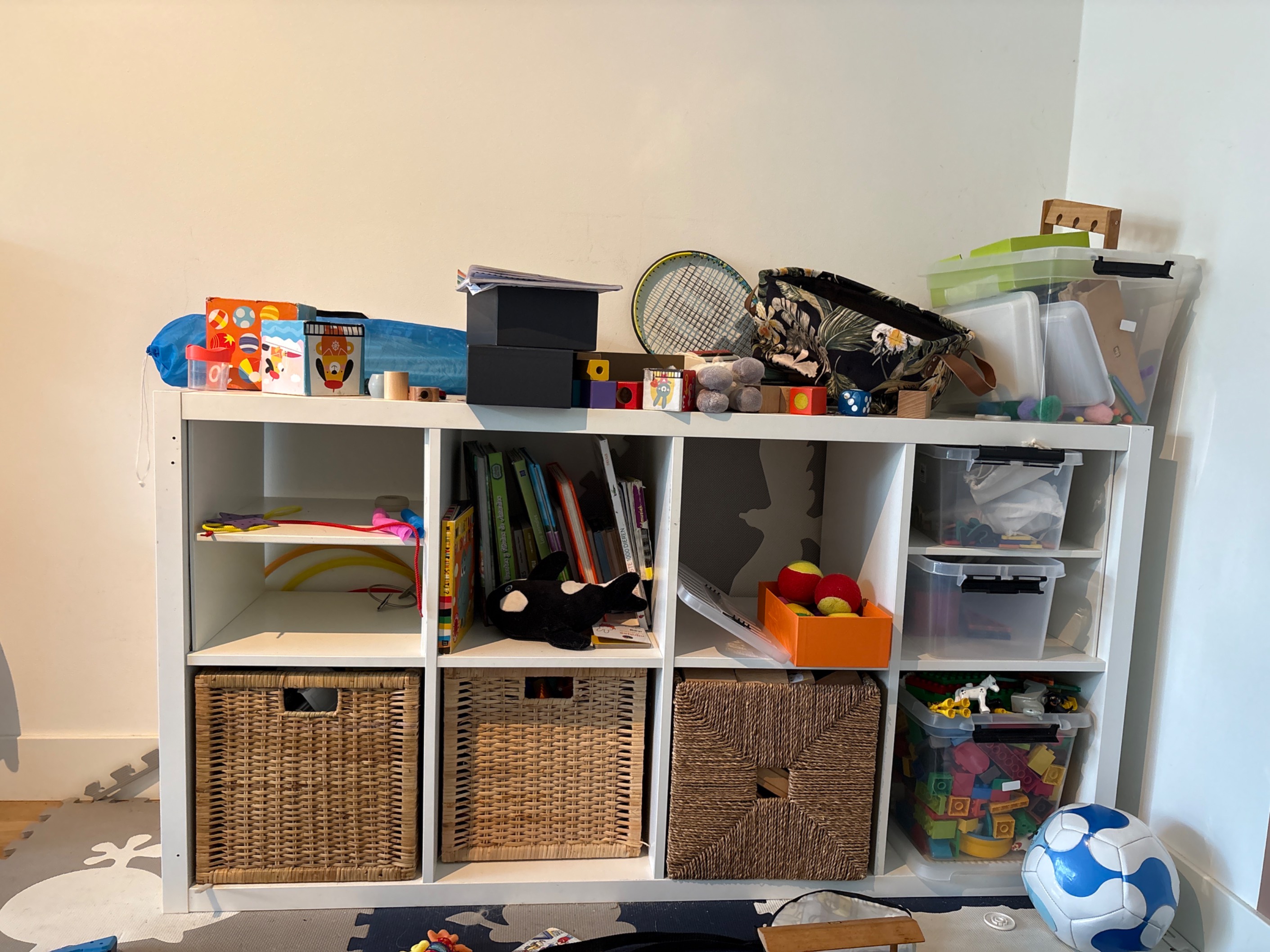 Variety of toys