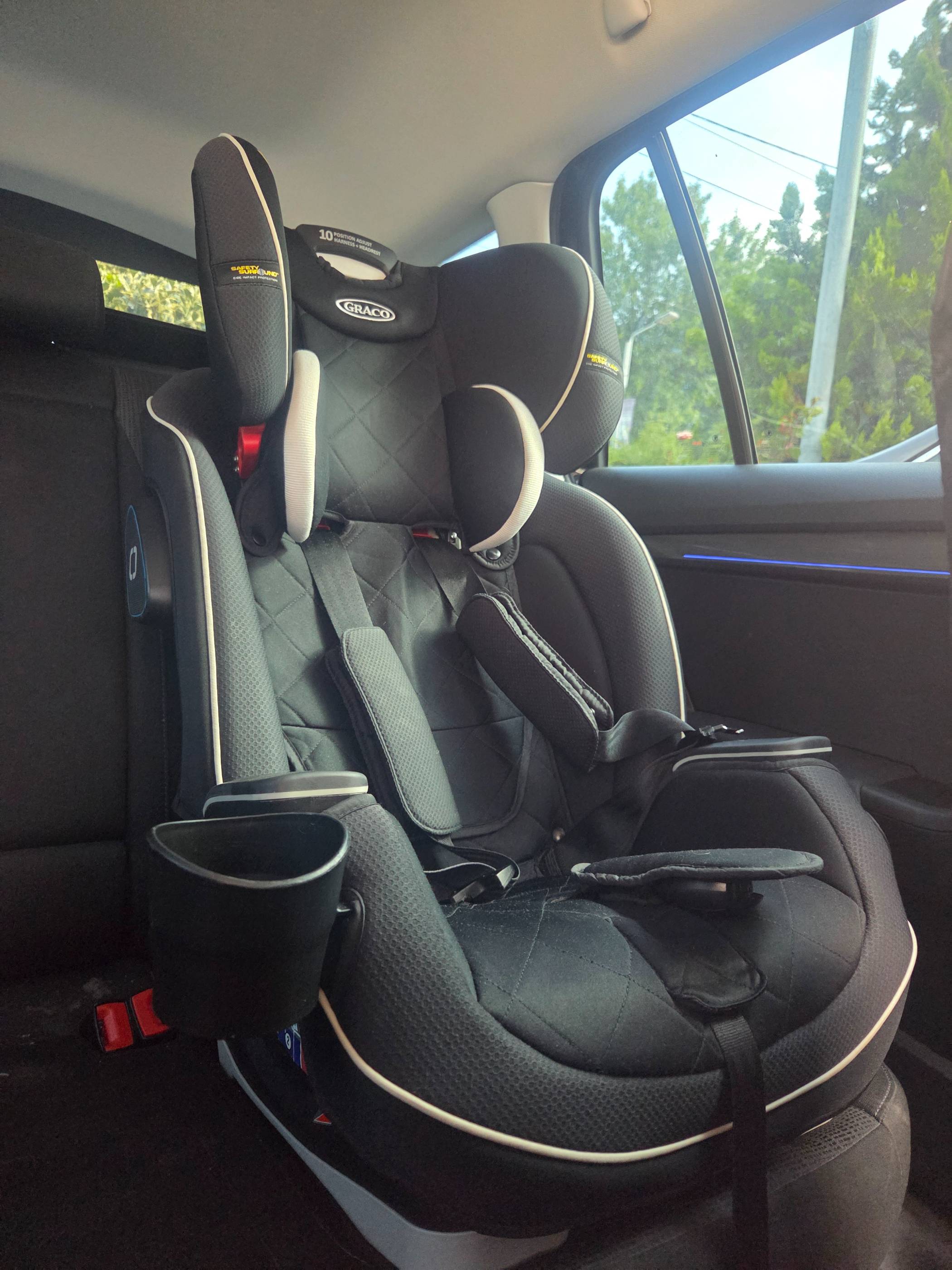 Graco SlimFit LX, Black, gr 1-2-3