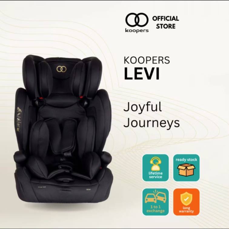 Koopers Levi Carseat / 2 - 12 Years