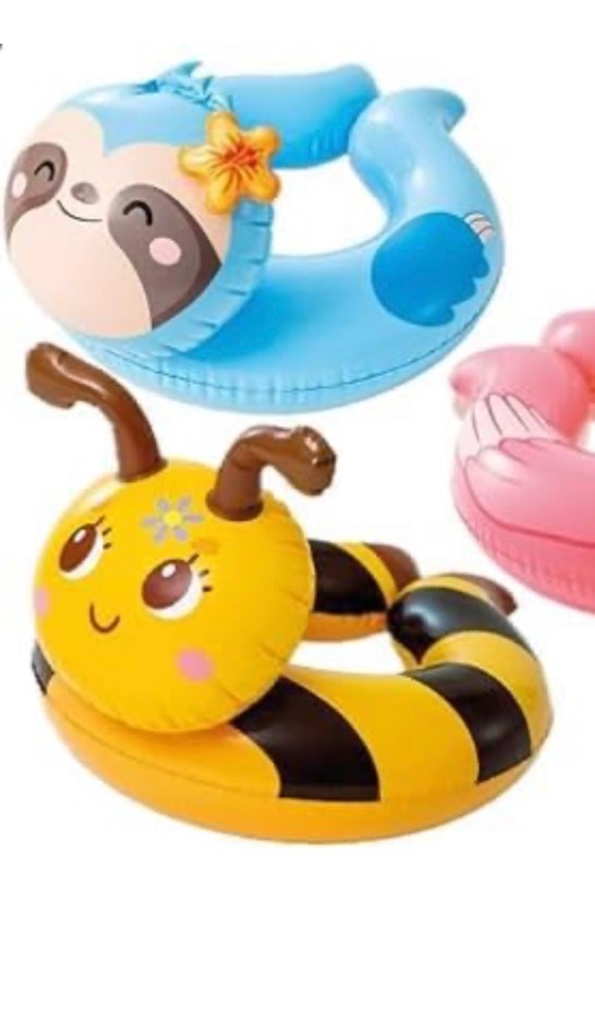 Intex Animal Head Ring Pool Floats - For ages 3 - 6 years