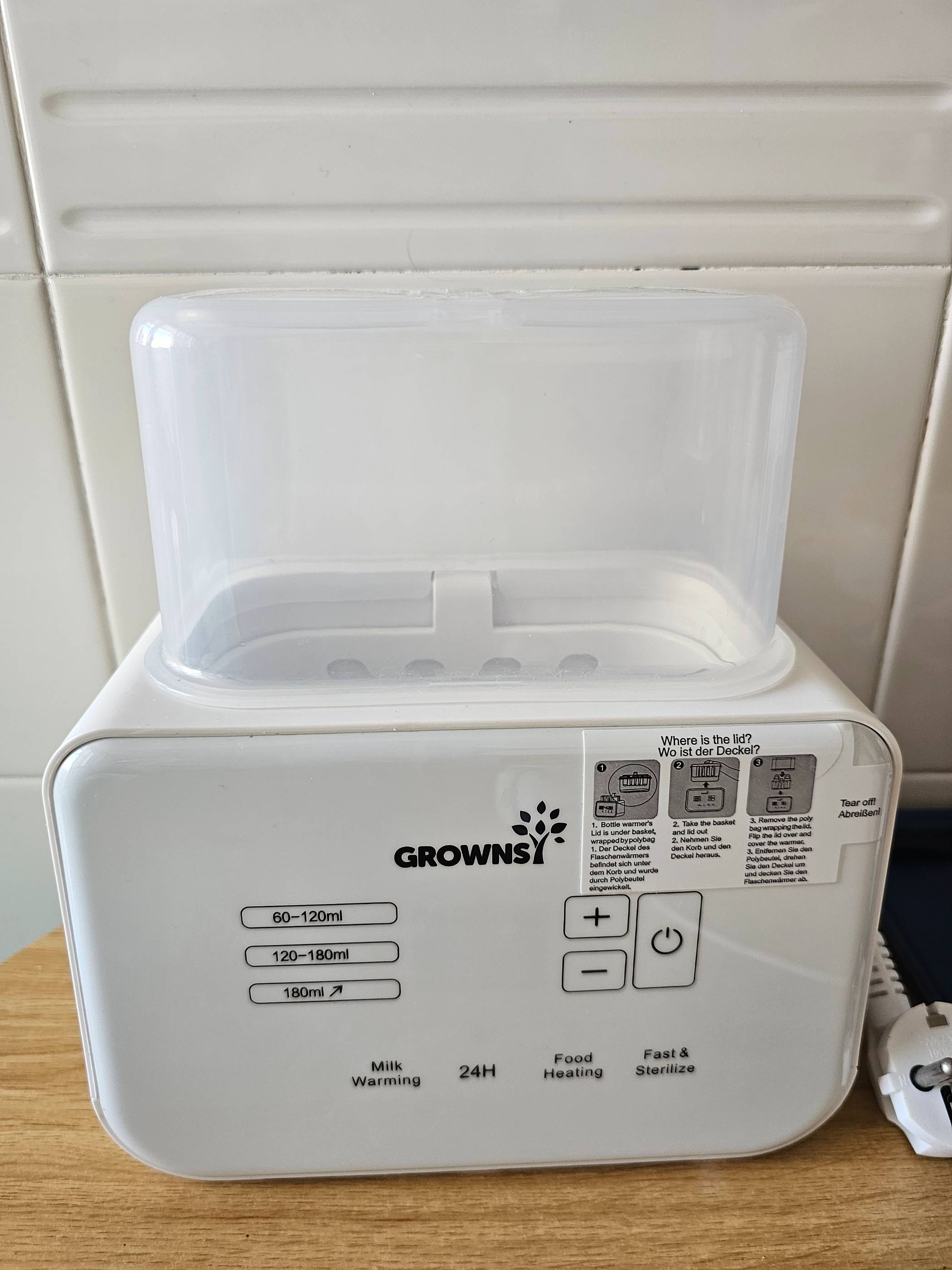 Baby botellas warmer